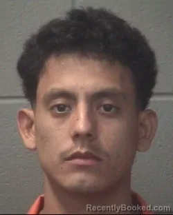 Mugshot of Marcos Miguel Medrano booked in Onslow County, North Carolina on August 29, 2026