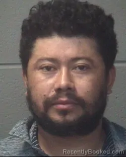 Mugshot of Luis Enrique Garcia Delgado booked in Onslow County, North Carolina on September 3, 2026