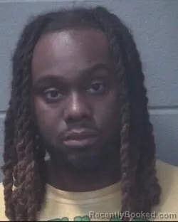 Mugshot of Brandon Kamar Mcmillian booked in Onslow County, North Carolina on October 26, 2026