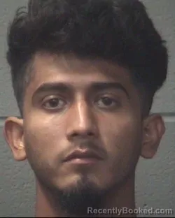 Mugshot of Rafael Acuna Castillo booked in Onslow County, North Carolina on September 11, 2026