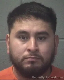 Mugshot of Christian Tello Hernandez booked in Onslow County, North Carolina on September 12, 2026