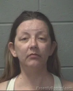 Mugshot of Cynthia Jo Scrimpsher booked in Onslow County, North Carolina on September 19, 2026