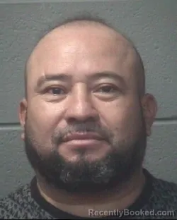 Mugshot of Wilmer Antinio Ocampo-Chirino booked in Onslow County, North Carolina on October 3, 2026
