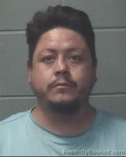 Mugshot of Ulises Valderrama booked in Onslow County, North Carolina on October 15, 2026