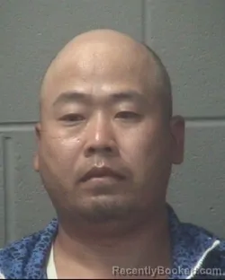 Mugshot of Jian Wang booked in Onslow County, North Carolina on October 20, 2026