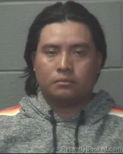 Mugshot of Rudy Reynaldo De Leon Aguilar booked in Onslow County, North Carolina on October 25, 2026