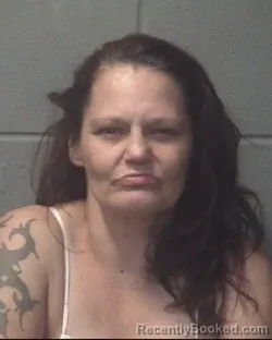 Mugshot of JENNIFER JOYCE WHITE booked in Onslow County, North Carolina on May 14, 2026