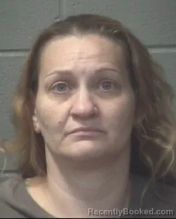 Mugshot of Rebecca Ann Cox booked in Onslow County, North Carolina on October 21, 2026