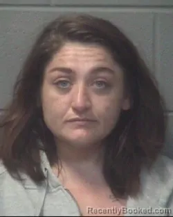 Mugshot of AMANDA MARIA ANGELINI booked in Onslow County, North Carolina on March 28, 2026