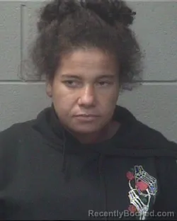Mugshot of Destiny Necole Taylor booked in Onslow County, North Carolina on October 10, 2026