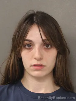 Mugshot of MADELINE GRACE GOLDSBOROUGH booked in St Marys County, Maryland on March 30, 2026