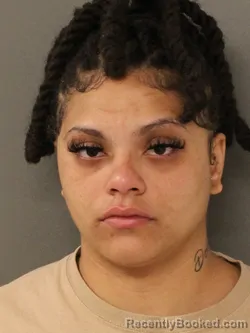 Mugshot of KANISHA DENISE BUTLER booked in St Marys County, Maryland on April 21, 2026