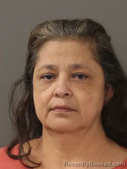 Mugshot of LILIANA MARIA ALVAREZ JIMENEZ booked in St Marys County, Maryland on July 14, 2026