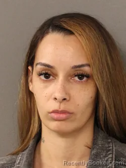 Mugshot of Chanel Amber Mnych booked in St Marys County, Maryland on August 6, 2026