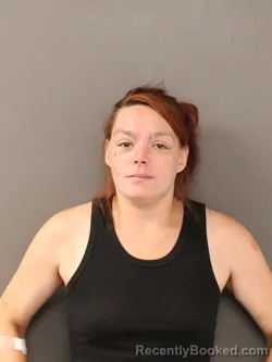 Mugshot of Alyissa Lynn Richardson booked in St Marys County, Maryland on August 8, 2026