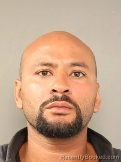 Mugshot of Eriq Lucien Marcus Edwin Mercado booked in St Marys County, Maryland on August 18, 2026