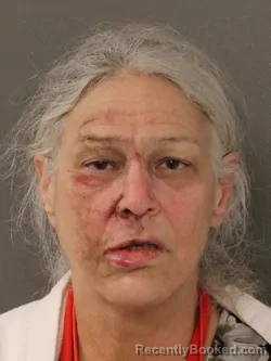 Mugshot of Dana Elizabeth Briscoe booked in St Marys County, Maryland on August 18, 2026