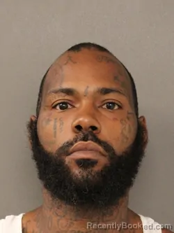 Mugshot of Terrance Marquis Savoy booked in St Marys County, Maryland on August 21, 2026