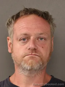 Mugshot of Justin Raley booked in St Marys County, Maryland on September 1, 2026
