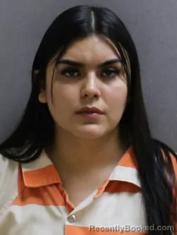 Mugshot of PAOLA FARIDE URBINA-MORALES booked in Pasquotank County, North Carolina on June 13, 2026
