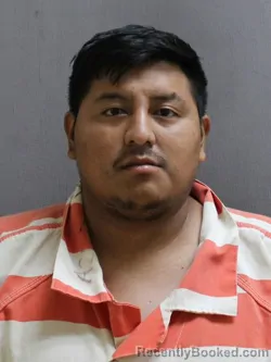Mugshot of MARLON IVAN JIMENEZ-SANCHEZ booked in Pasquotank County, North Carolina on July 18, 2026