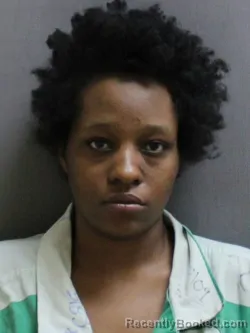 Mugshot of BRIANNA MERCEDES SANDERLIN booked in Pasquotank County, North Carolina on July 22, 2026