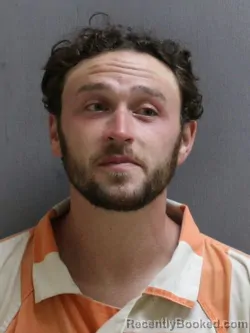 Mugshot of Nicholas Gregory Lawrence Morgan booked in Pasquotank County, North Carolina on August 27, 2026