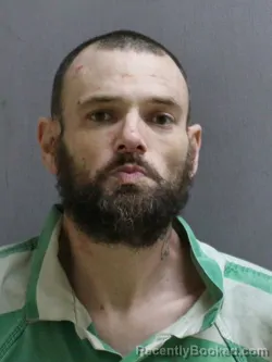 Mugshot of Travis Andrew Byrum booked in Pasquotank County, North Carolina on August 17, 2026