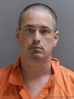 Mugshot of Jesse Roe Cassino booked in Pasquotank County, North Carolina on August 17, 2026