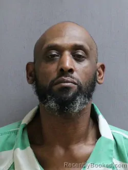 Mugshot of Carlos Calvin Riddick booked in Pasquotank County, North Carolina on August 17, 2026