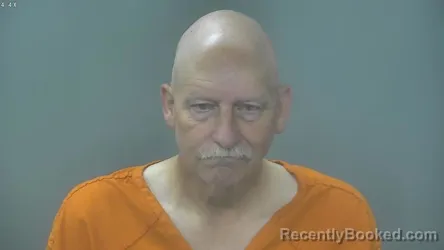 Mugshot of Alvin Stanley Halbert booked in Alpena County, Michigan on September 28, 2026