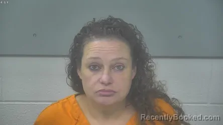 Mugshot of Andrea Michelle Lutey booked in Alpena County, Michigan on October 2, 2026