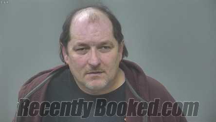 Booking photo from Alpena County, Michigan