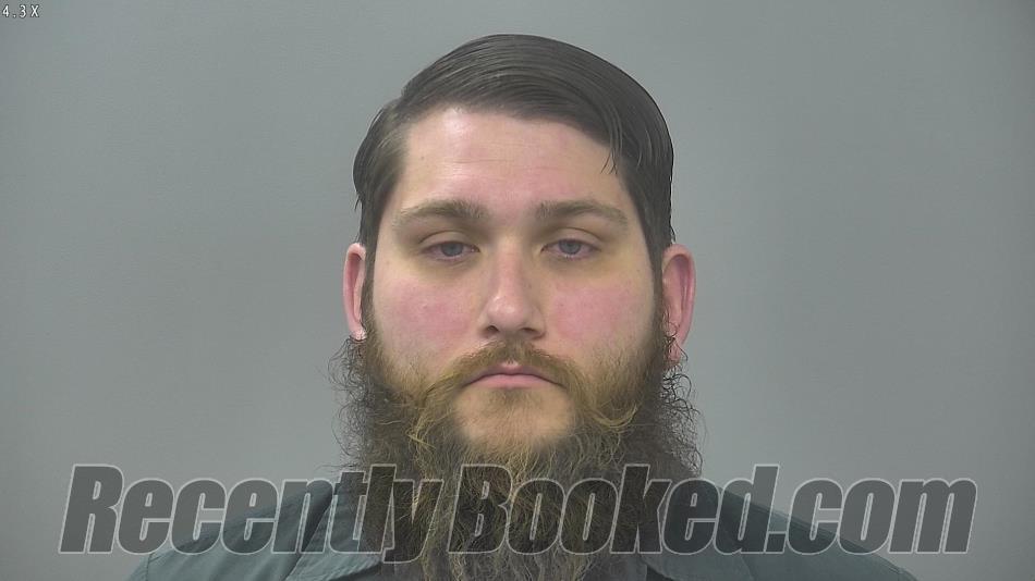 Booking photo from Alpena County, Michigan