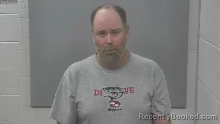 Mugshot of DUSTIN FLOYD MUSALL booked in Alpena County, Michigan on May 14, 2026