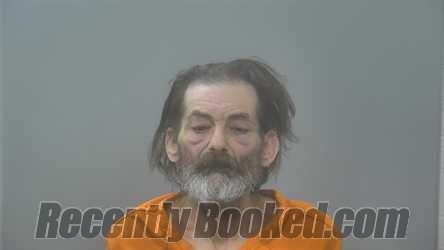 Booking photo from Alpena County, Michigan