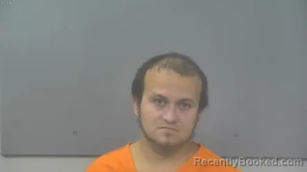 Mugshot of Harley David Hamby booked in Alpena County, Michigan on October 7, 2026