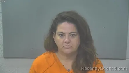 Mugshot of Jessica Marie Cantor booked in Alpena County, Michigan on October 7, 2026