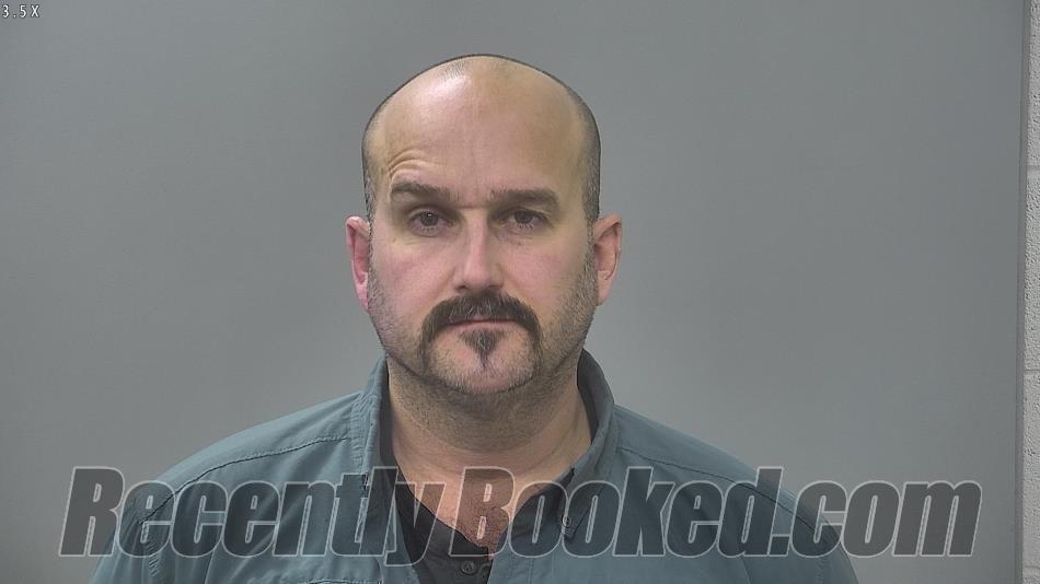 Booking photo from Alpena County, Michigan