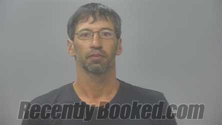 Booking photo from Alpena County, Michigan