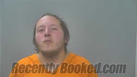 Booking photo from Alpena County, Michigan