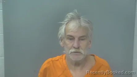 Mugshot of Karl Robert Thompson booked in Alpena County, Michigan on August 24, 2026