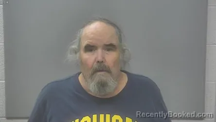 Mugshot of RICK LEE HILDEBRAND booked in Alpena County, Michigan on July 18, 2026