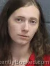 Mugshot of Alexandria Marie Cornielle booked in Pender County, North Carolina on October 16, 2026