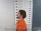 Mugshot of Hunter John Brown booked in Pender County, North Carolina on August 12, 2026