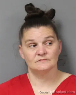 Mugshot of ANGELA DARLENE CLEMONS booked in Berrien County, Michigan on April 16, 2026