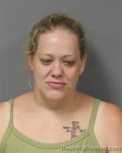 Mugshot of Ashley Danielle Falzone booked in Berrien County, Michigan on August 13, 2026
