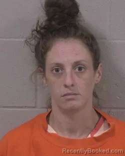 Mugshot of Rebecca Siobhan Holmes booked in Branch County, Michigan on September 24, 2026