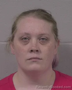 Mugshot of Angella Danielle Reeser booked in Branch County, Michigan on October 7, 2026