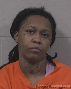 Mugshot of Dazaray Marie Evans booked in Branch County, Michigan on July 30, 2026